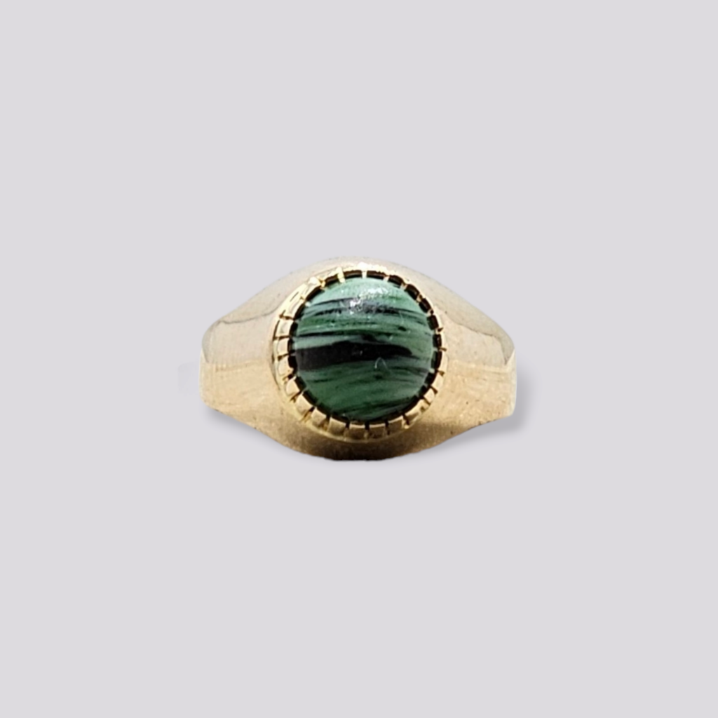 HELLMAN VINTAGE RING MED MALAKITT