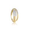 DIAMANTRING GULTGULL TWIST HELLMAN