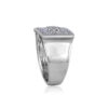 DIAMANTRING HVITTGULL HELLMAN DIAMOND SIGNET