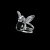 MARIA NILSDOTTER RING GARGOYLE SORT SPINELL