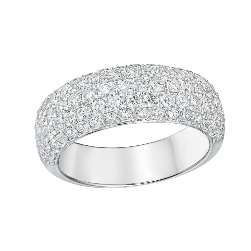 DIAMANTRING HVITTGULL HELLMAN PAVE