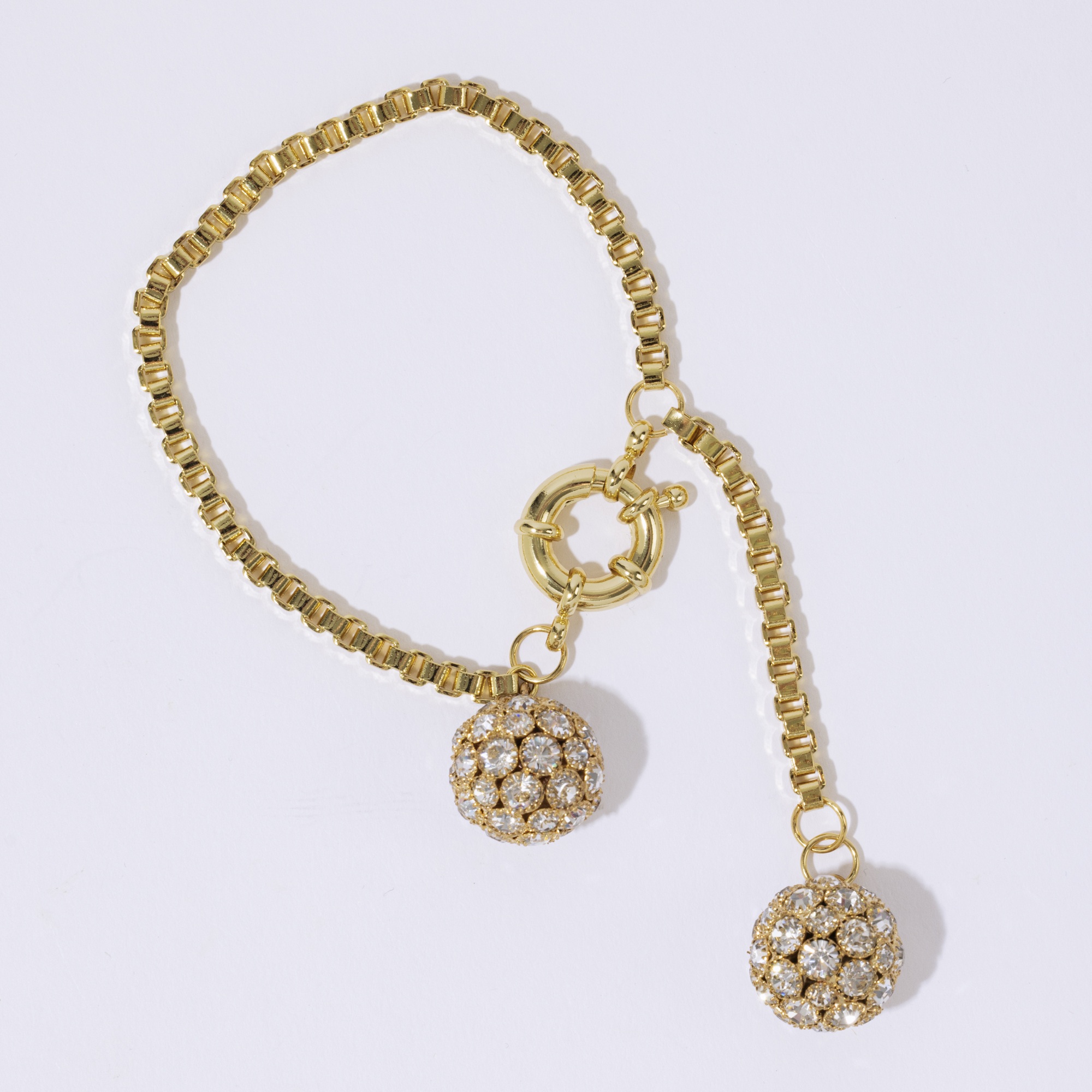 PEARL OCTOPUSS.Y ARMBÅND CRYSTAL SPHERE