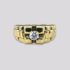 HELLMAN VINTAGE RING HERRE MED STEN