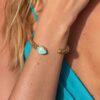 CAROLINE SVEDBOM ARMBÅND CLASSIC ROPE SOFT MINT