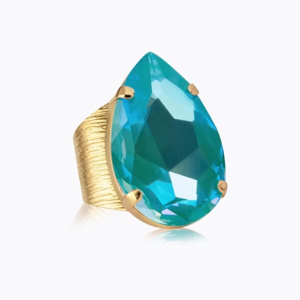 CAROLINE SVEDBOM RING PERFECT DROP LAGUNA DELITE