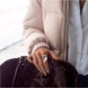 CAROLINE SVEDBOM RING PERFECT DROP CRYSTAL