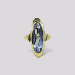 HELLMAN VINTAGE RING MED TOPAS