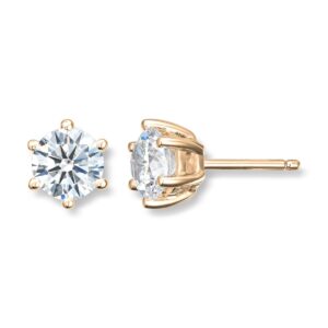 ENSTENS DIAMANTØREDOBBER GULL 2,00CT