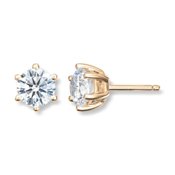 ENSTENS DIAMANTØREDOBBER GULL 2,00CT