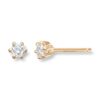 ENSTENS DIAMANTØREDOBBER GULL 0,20CT