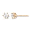 ENSTENS DIAMANTØREDOBBER GULL 0,40CT