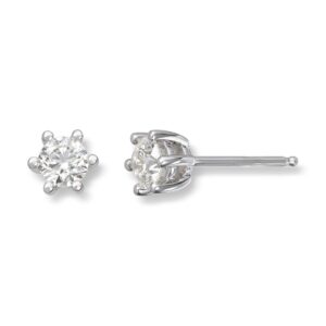 ENSTENS DIAMANTØREDOBBER GULL 0,60CT