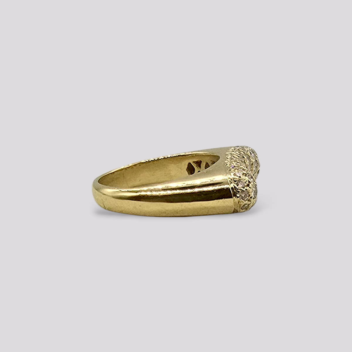 HELLMAN VINTAGE RING MED BRILLIANTER