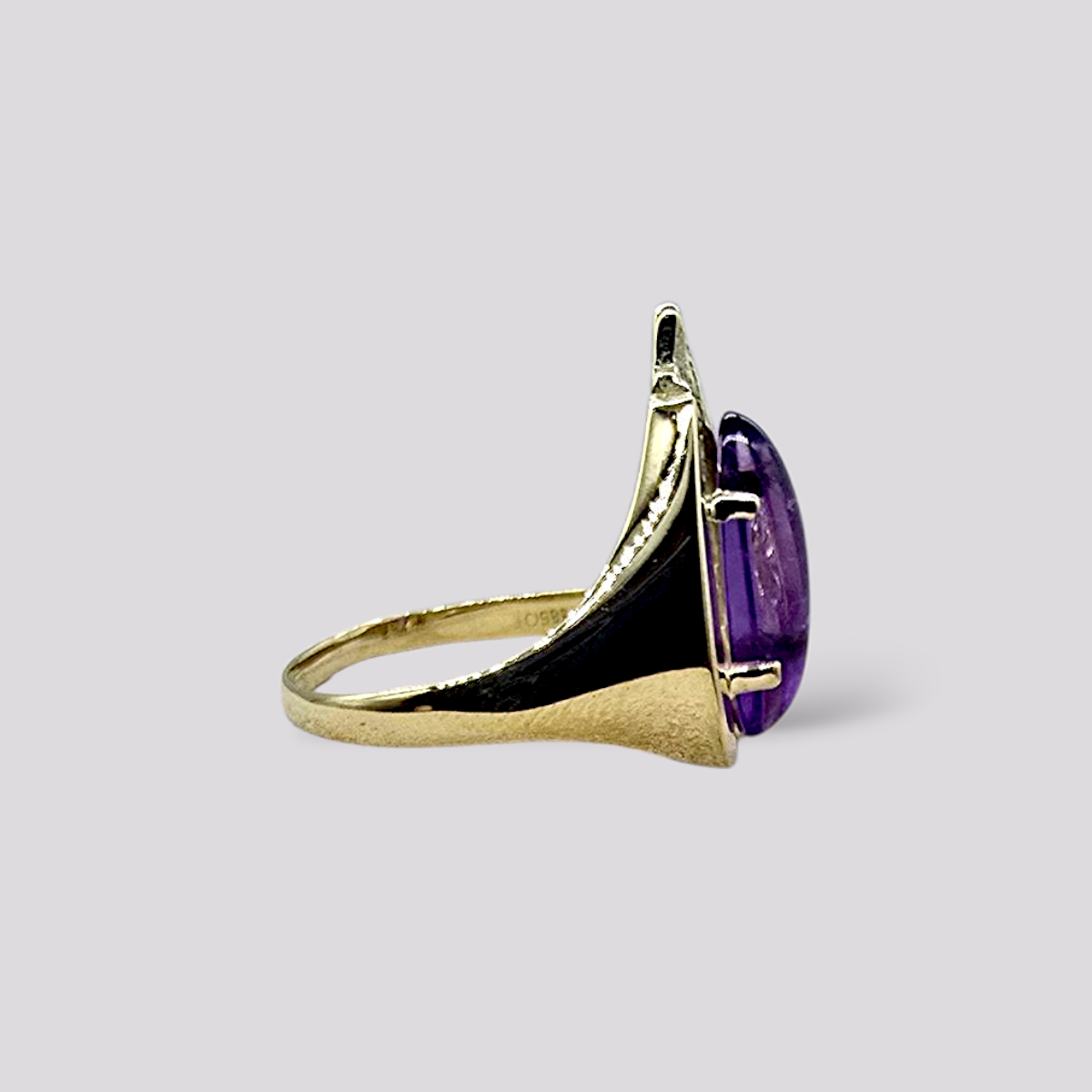 HELLMAN VINTAGE RING MED AMETYST