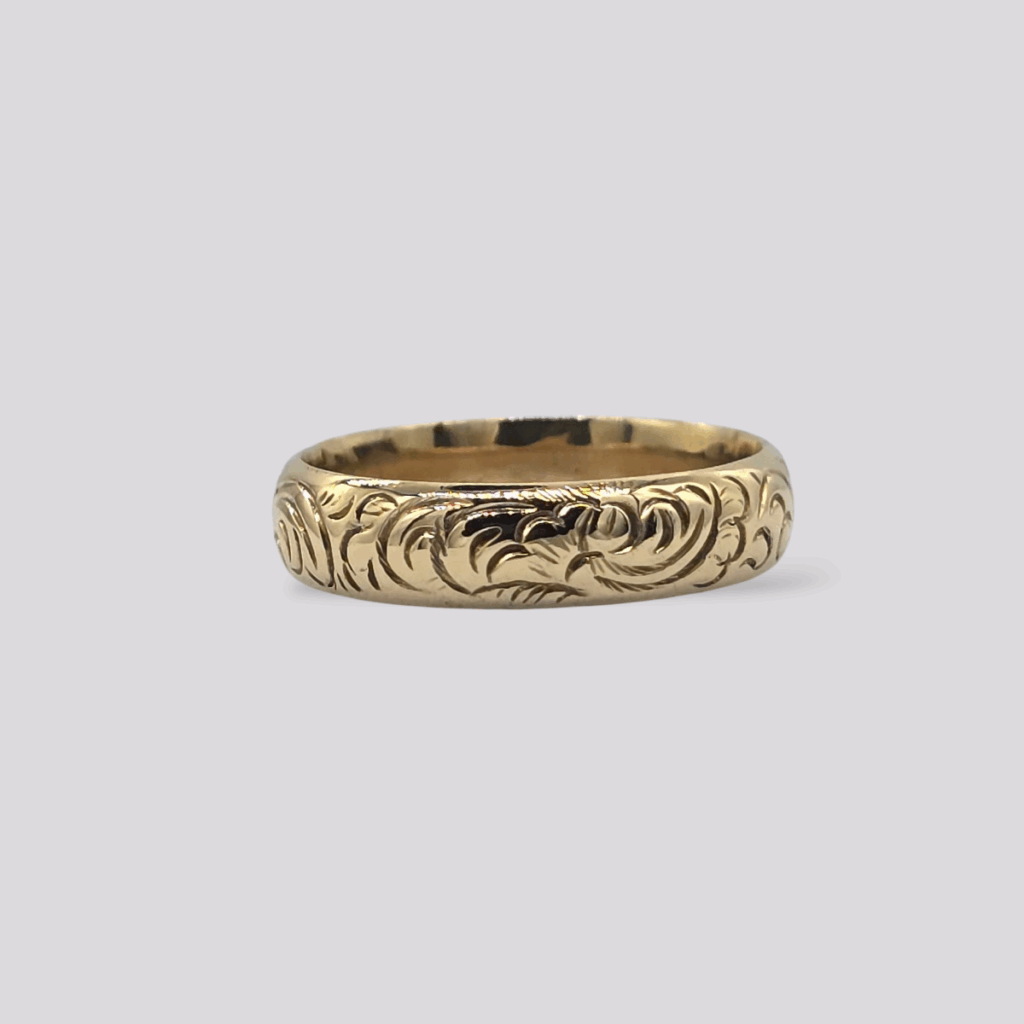 HELLMAN VINTAGE RING SMAL MED SISELERING