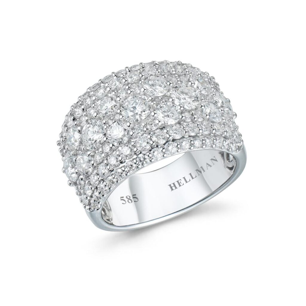 DIAMANTRING BRED 3,58CT