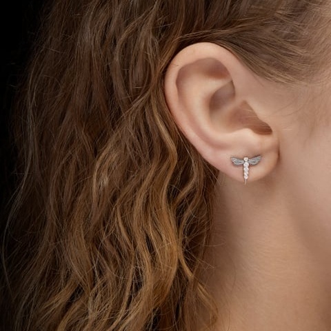 MARIA NILSDOTTER ØREDOBBER DRAGONFLY