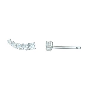 DIAMANTØREDOBBER HVITTGULL 0,39CT