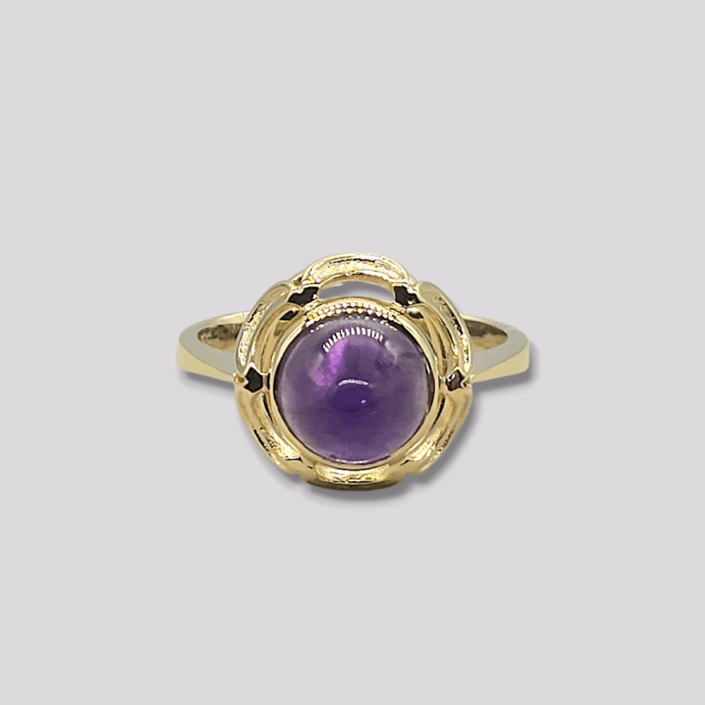 HELLMAN VINTAGE RING MED AMETYST
