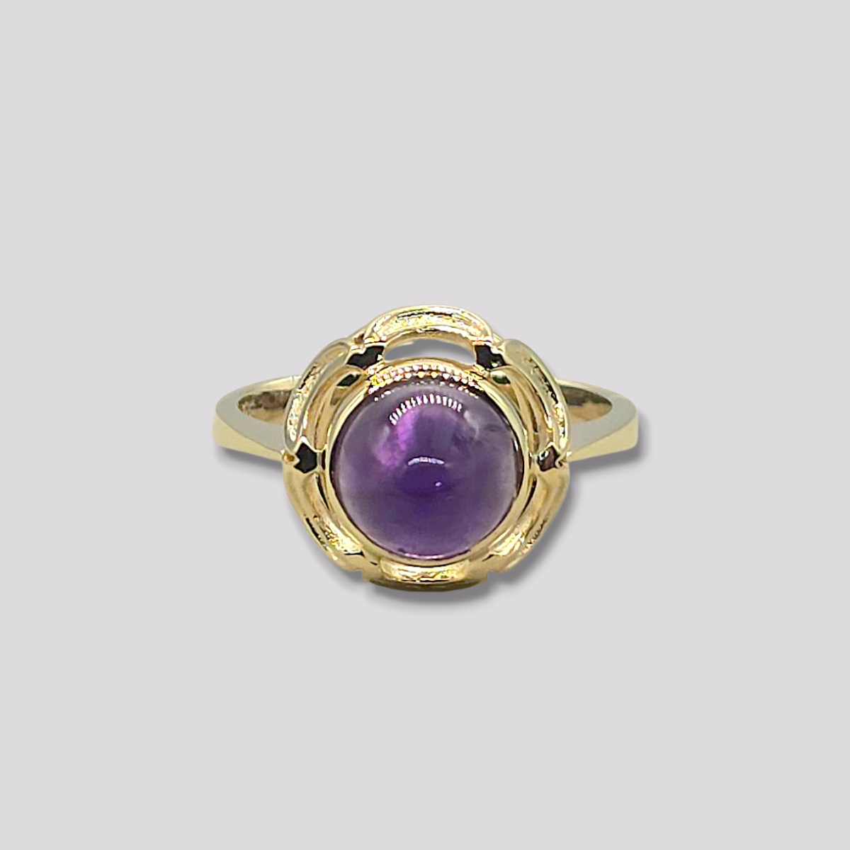 HELLMAN VINTAGE RING MED AMETYST