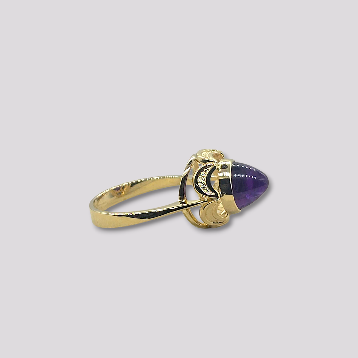 HELLMAN VINTAGE RING MED AMETYST