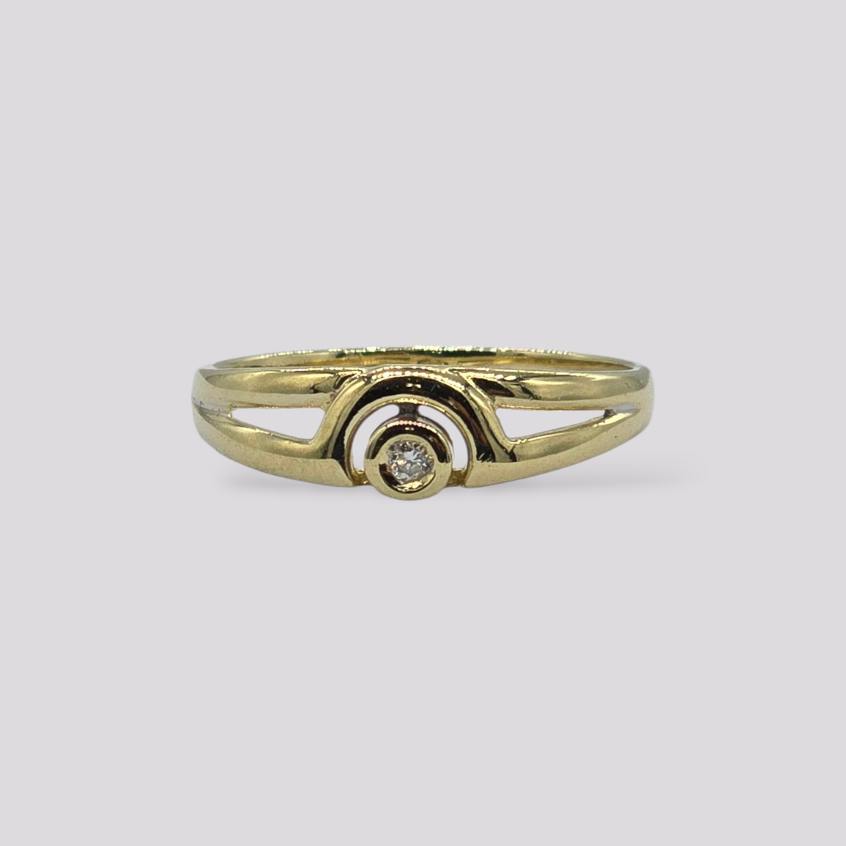 HELLMAN VINTAGE RING MED DIAMANT
