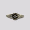 HELLMAN VINTAGE RING 2-FARGET MED DIAMANT