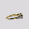 HELLMAN VINTAGE RING 2-FARGET MED DIAMANT