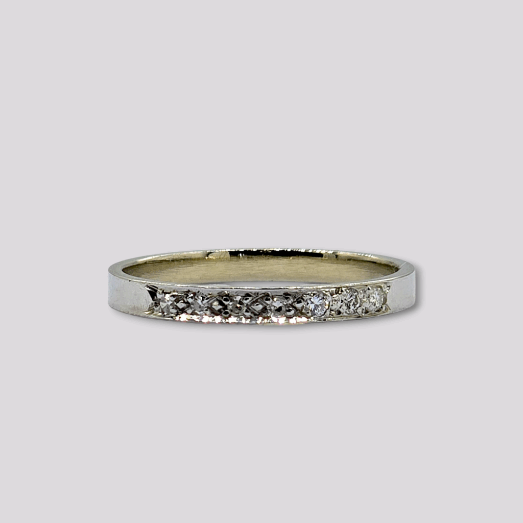 HELLMAN VINTAGE RING MED DIAMANTER