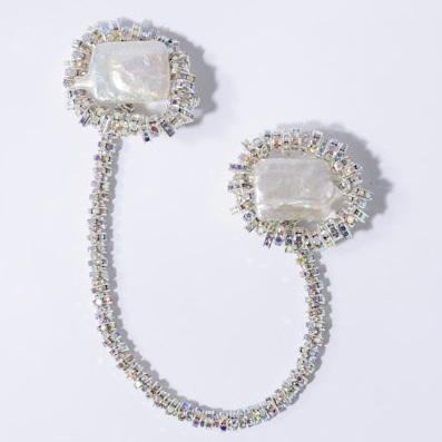 PEARL OCTOPUSS.Y BROSJE SILENCIO CHAINED