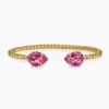 CAROLINE SVEDBOM ARMBÅND MINI DROP GOLD DARK ROSE