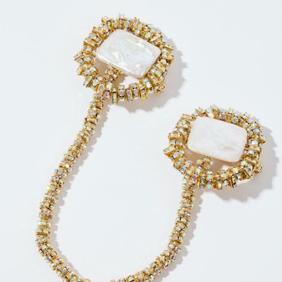 PEARL OCTOPUSS.Y BROSJE SILENCIO CHAINED