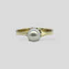 HELLMAN VINTAGE RING MED PERLE