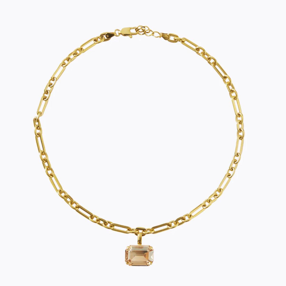 CAROLINE SVEDBOM KJEDE LYDIA CHAIN GOLDEN SHADOW