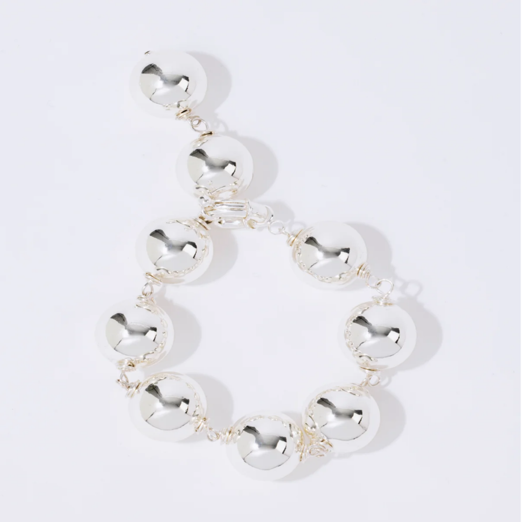 PEARL OCTOPUSS.Y ARMBÅND SILVER SPHERE