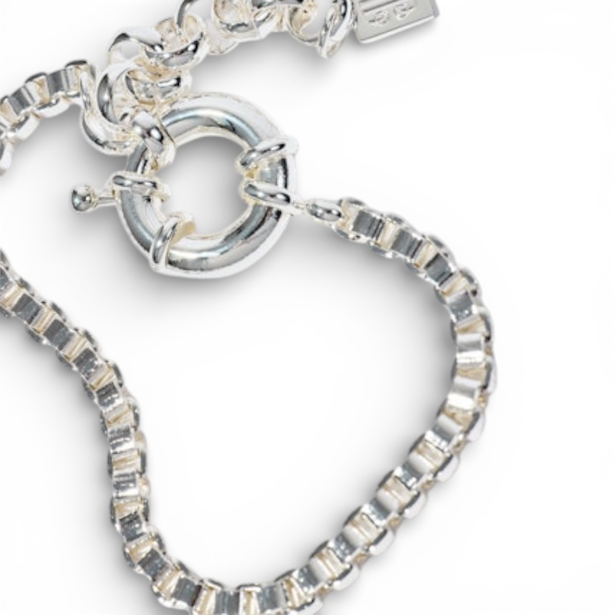 PEARL OCTOPUSS.Y ARMBÅND SILVER BOX CHAIN