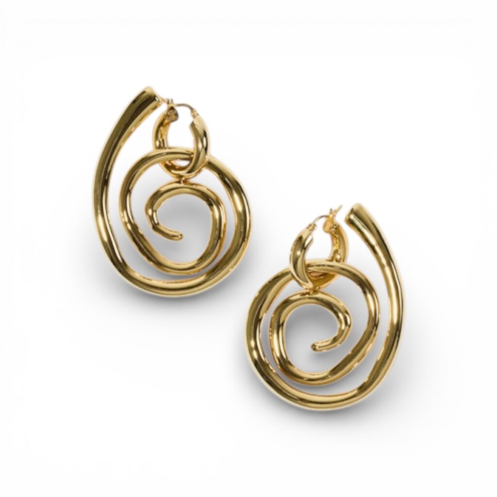 PEARL OCTOPUSS.Y ØREDOBBER DAHLIA HOOPS