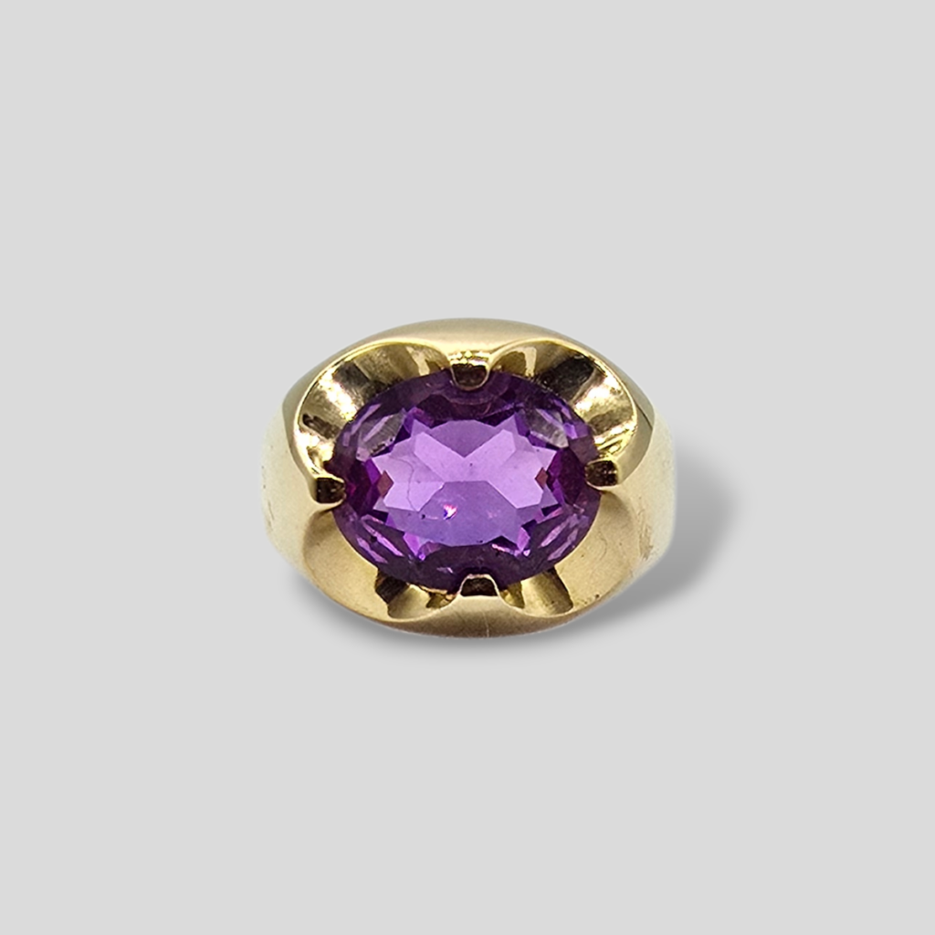 HELLMAN VINTAGE RING MED AMETYST