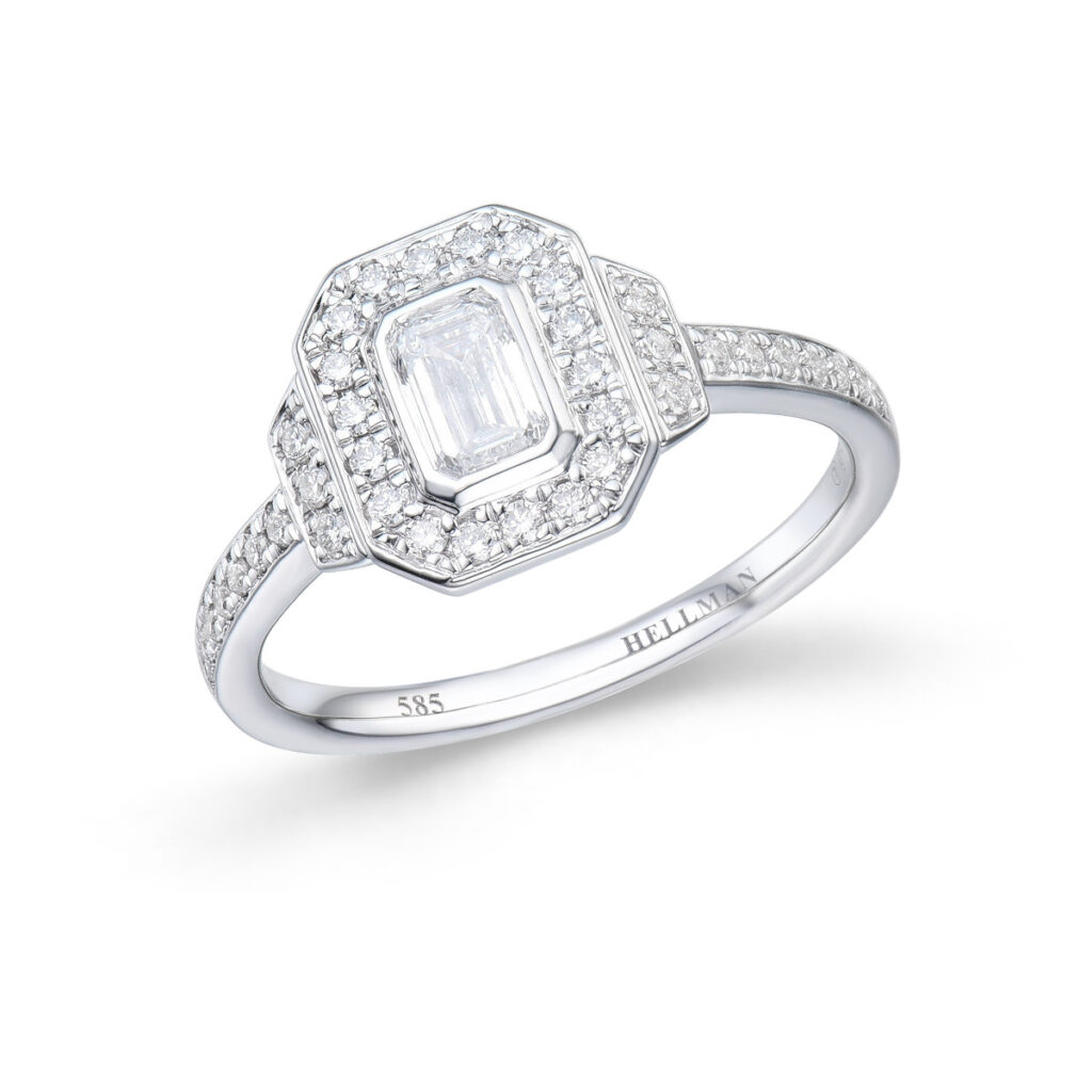 DIAMANTRING OCATGON & BRILLIANT 0,69CT
