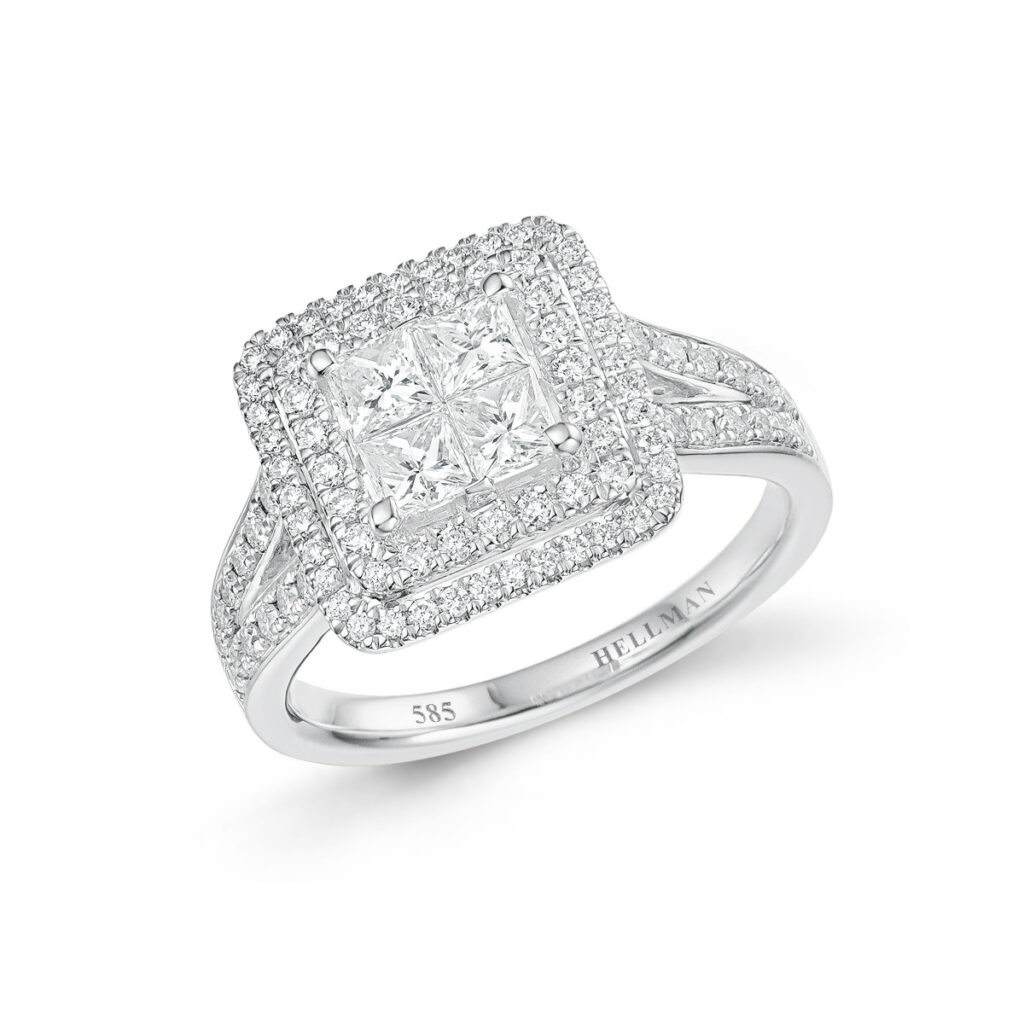 DIAMANTRING HELLMAN PRINCESS & BRILLIANT