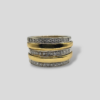 HELLMAN VINTAGE RING 2-FARGET MED DIAMANTER