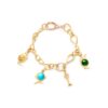 OLE LYNGGAARD CHARM BIRD FAMILY KEY