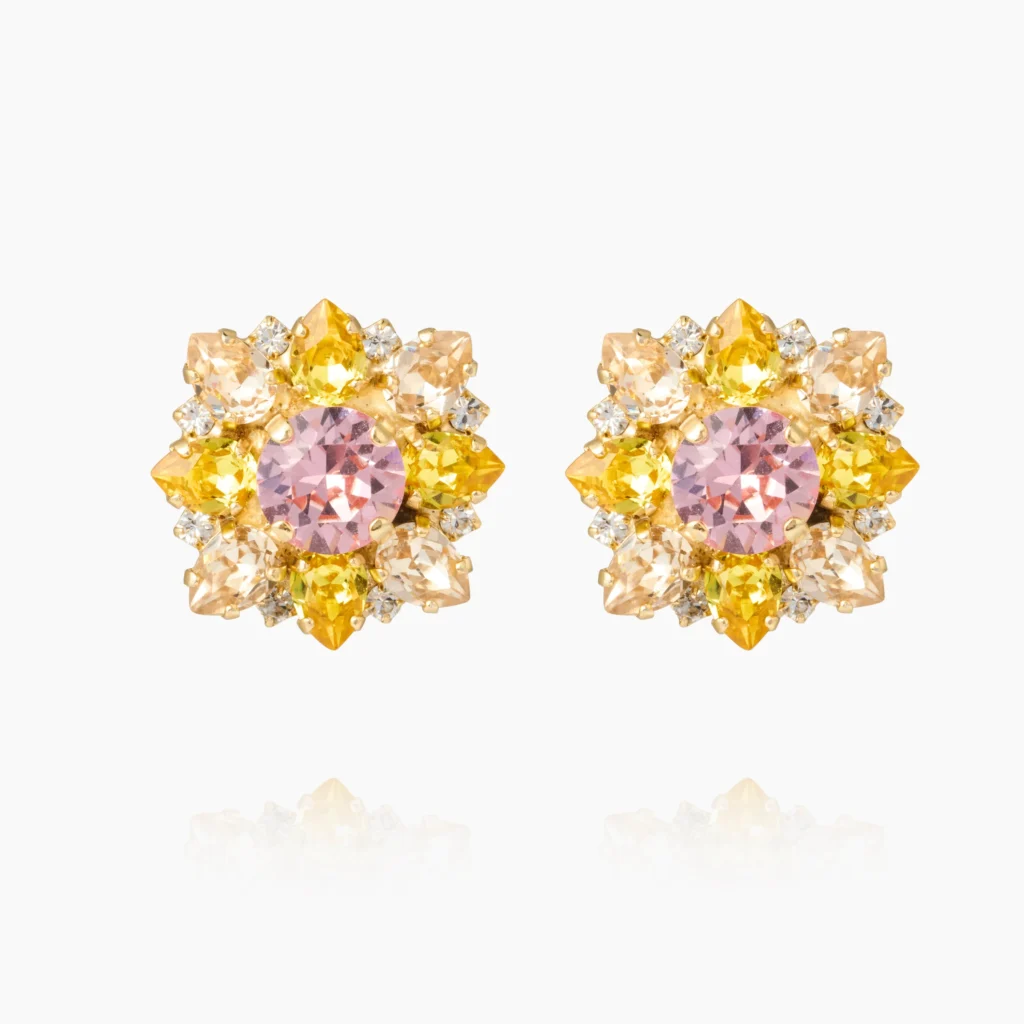 CAROLINE SVEDBOM ØREDOBBER MIRALA EARRINGS LUMIERE COMBO