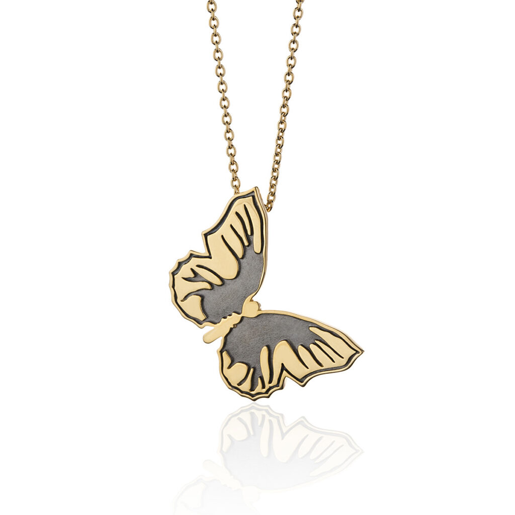 SOPHIA BRAND HALSSMYKKE HUMAN BUTTERFLY
