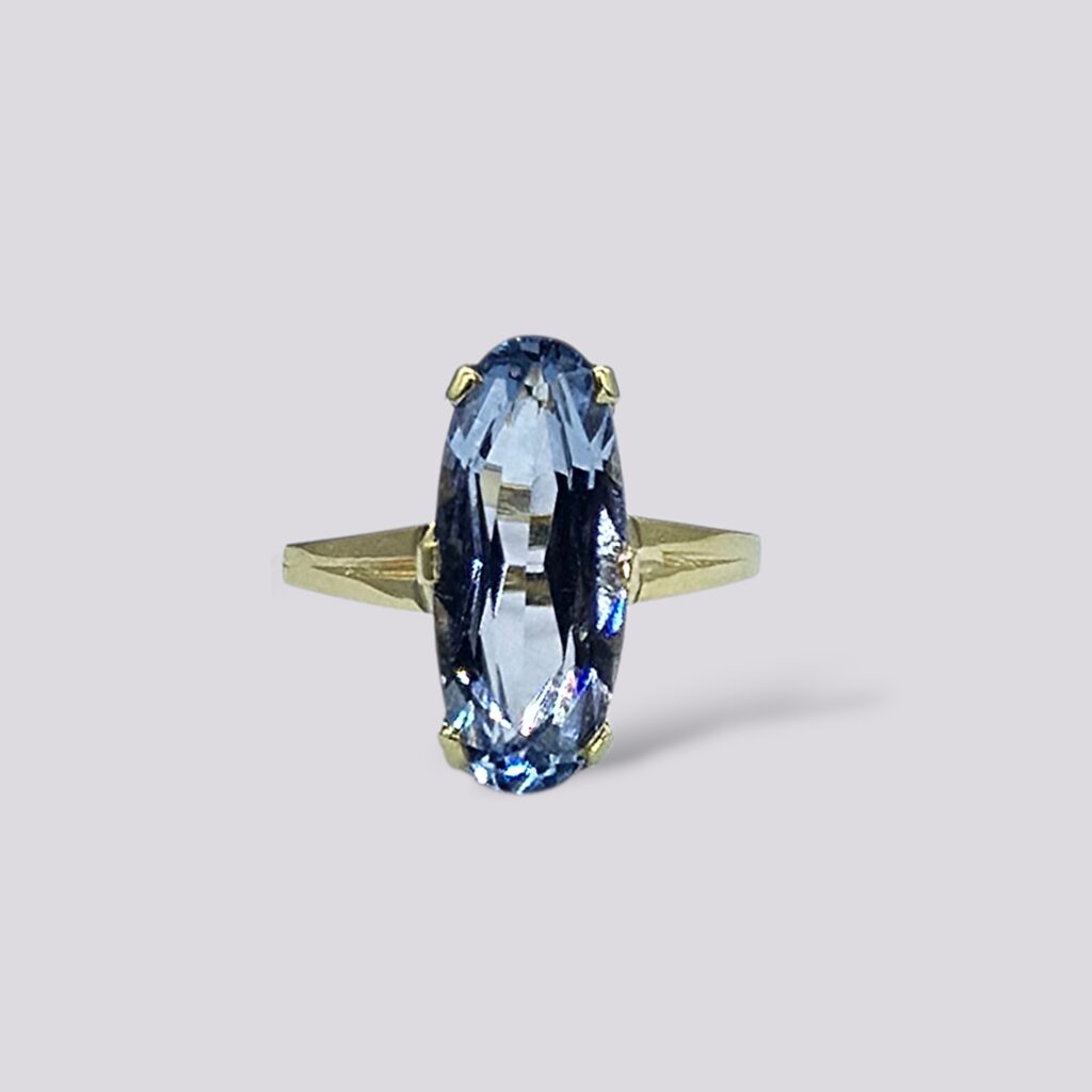 HELLMAN VINTAGE RING MED TOPAS