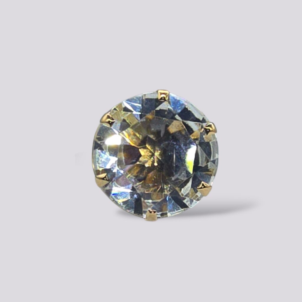 HELLMAN VINTAGE RING MED BERGKRYSTALL