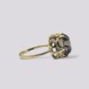 HELLMAN VINTAGE RING MED RØKKVARTS