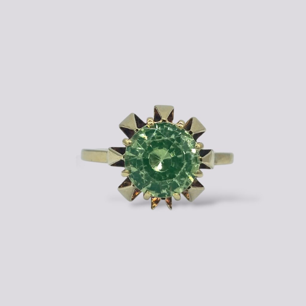 HELLMAN VINTAGE RING MED PERIDOT
