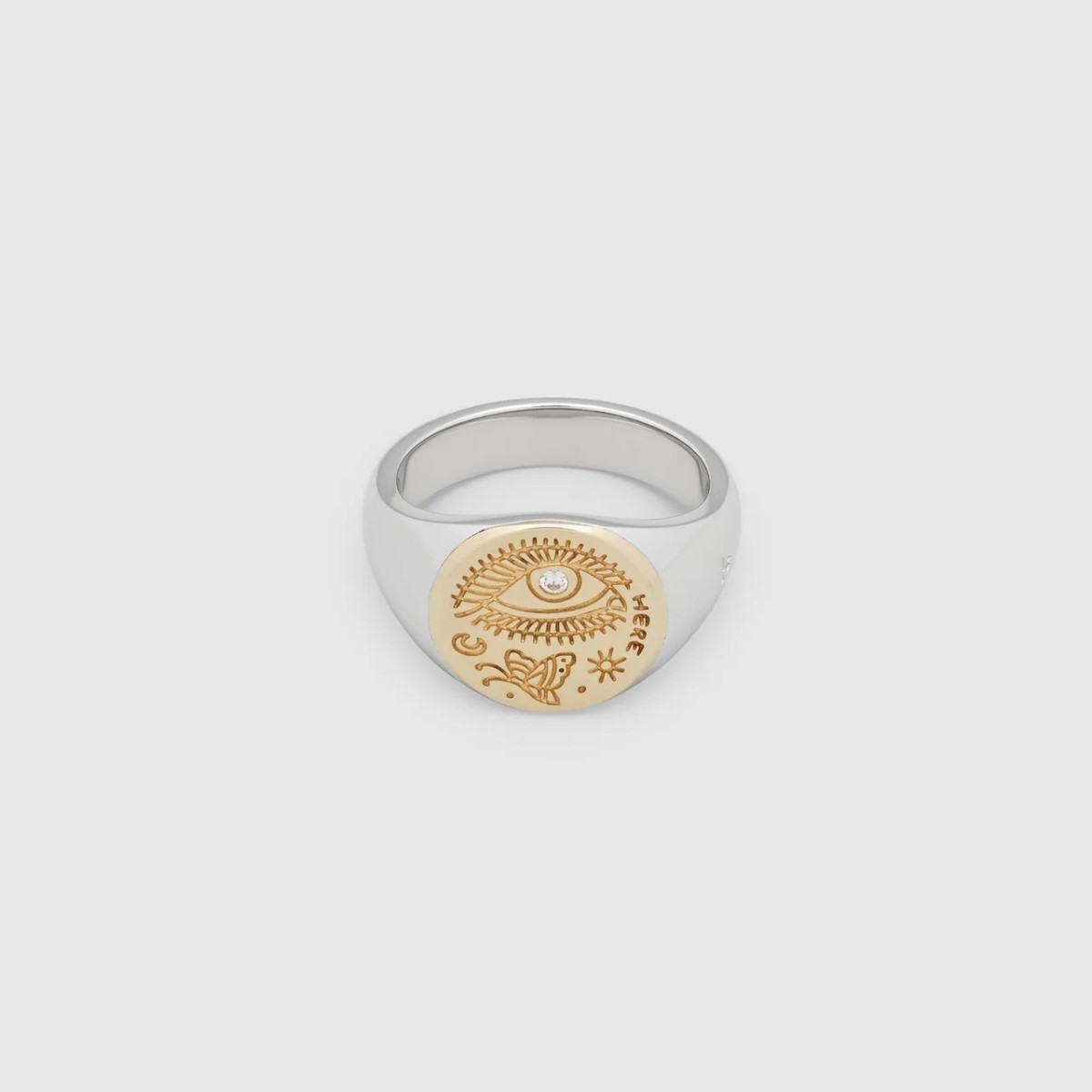 TOM WOOD RING BUTTERFLY GOLD