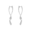 GEORG JENSEN ØREDOBBER MERCY MED DIAMANTER